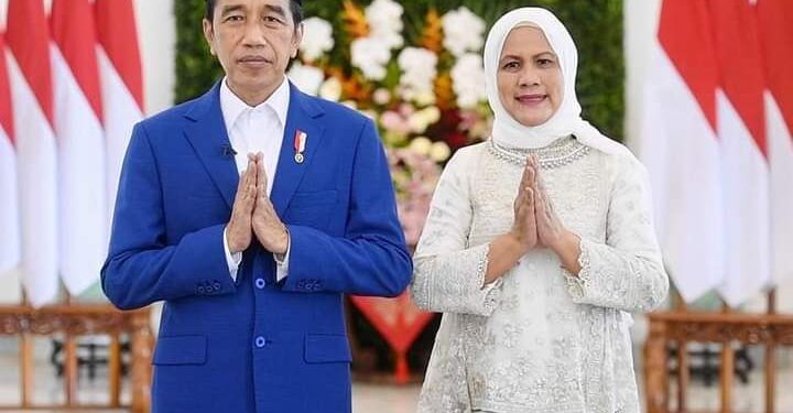 Presiden Jokowi dan Ibu Iriana Ucapkan Selamat Idulfitri, Mohon Maaf Lahir Batin