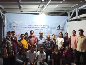 MOMEN HUT 42 IKBW WAIWEJAK JAKARTA, DAPAT SUMBANGAN RP 40 JUTA