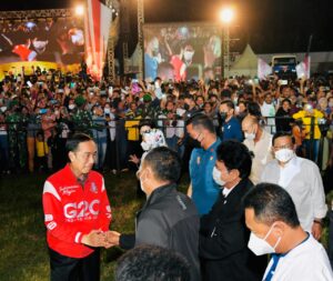 Ende, Kota Istimewa, Presiden Nginap dua Malam