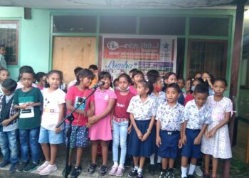 Persiapkan Generasi Emas, Dinas Perpustakaan Flotim dan GT-Media Gelar Gebyar Literasi Usia Dini