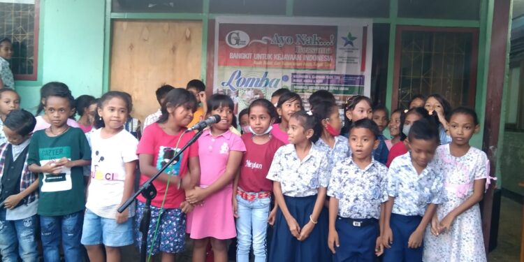 Persiapkan Generasi Emas, Dinas Perpustakaan Flotim dan GT-Media Gelar Gebyar Literasi Usia Dini