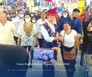 Presiden Jokowi ke Pasar Digital Bank NTT, Dirut Alex: Motivasi Untuk Kami