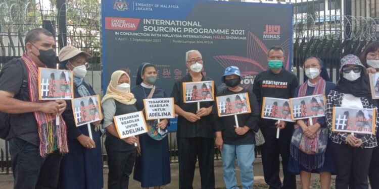 Protes Putusan Bebas Majikan Adelina Lukai Rasa Keadilan