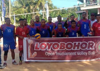 Pemerintah Desa Loyobohor Gelar Open Turnamen Volly Ball