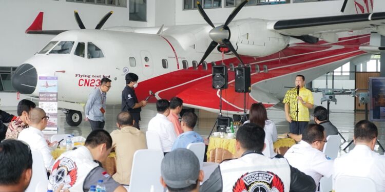 Kunjungi PT Dirgantara Indonesia, Ketua MPR RI Bamsoet Dorong Produksi Pesawat N-219 Nurtanio