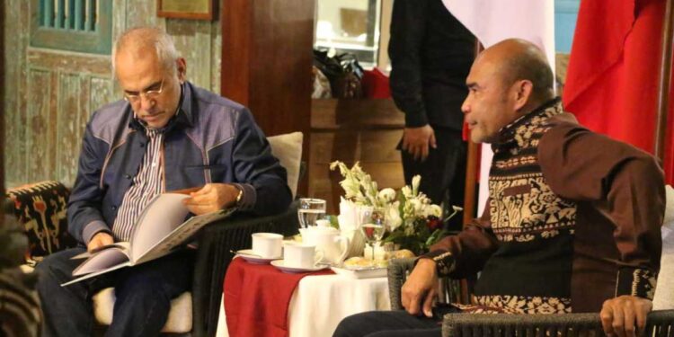 Gubernur NTT dan Presiden Timor Leste Bahas Kebijakan Ekonomi