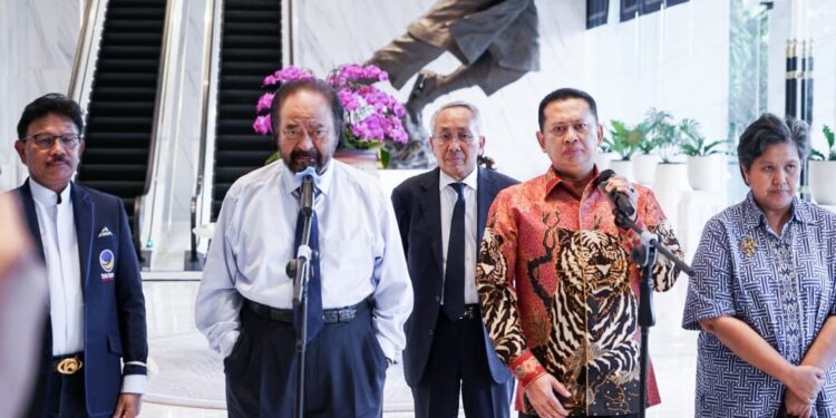 Silaturahmi Kebangsaan Pimpinan MPR RI dengan Pengurus Pusat Partai Nasdem