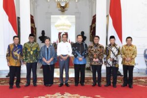 Rapat Konsultasi Pimpinan MPR RI dengan Presiden Joko Widodo