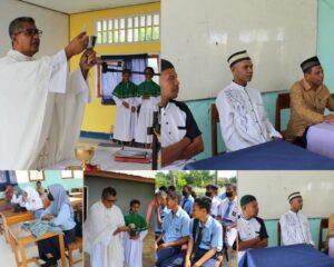 Ekaristi Kudus-Tausiyah Warnai TA Baru SMAN 2 Nubatukan Lembata