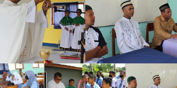 Ekaristi Kudus-Tausiyah Warnai TA Baru SMAN 2 Nubatukan Lembata