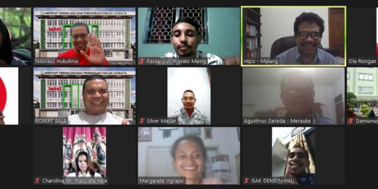 PUSAT STUDI NTT DILAUNCHING (Calon Dosen intel Lembata Sangat Antusias)