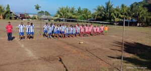 Gebiar HUT RI di Desa Warawatung