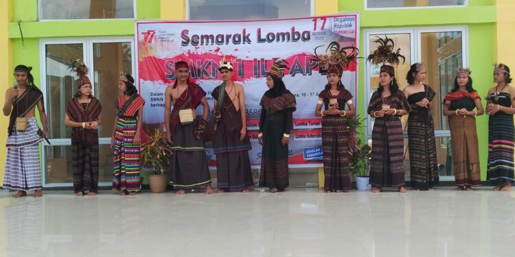 Menyambut HUT RI Ke-77 : SMKN 1 Ileape Gelar Berbagai Lomba