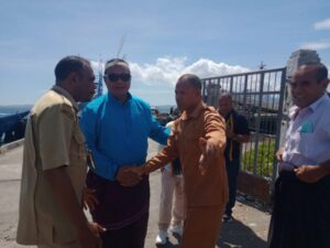 Jebarus Dampingi Chris Mboeik ke Lembata Launching ETMC