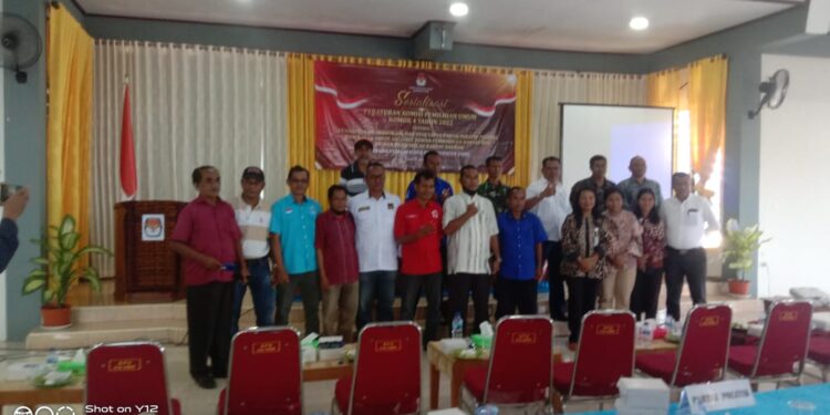 KPU Ende Sosialisasi Peraturan KPU Nomor 4 Tahun 2022