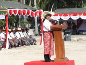 Mendagri Pimpin Apel HUT  RI Ke-77 di Pulau Rote