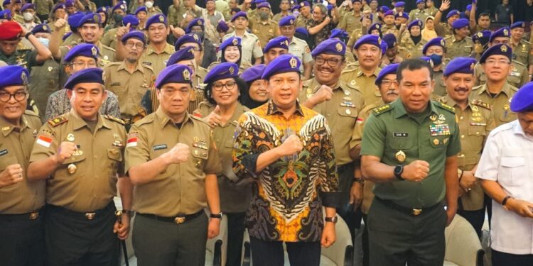Di Rapimnas Alumni Menwa, Ketua MPR RI Bamsoet Tegaskan Semua Warga Indonesia Berhak dan Wajib Ikut Bela Negara