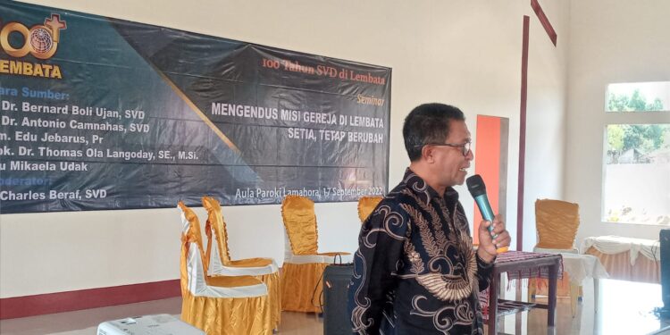 Bupati Lembata Minta Dukungan Gereja Atasi Masalah Kemiskinan