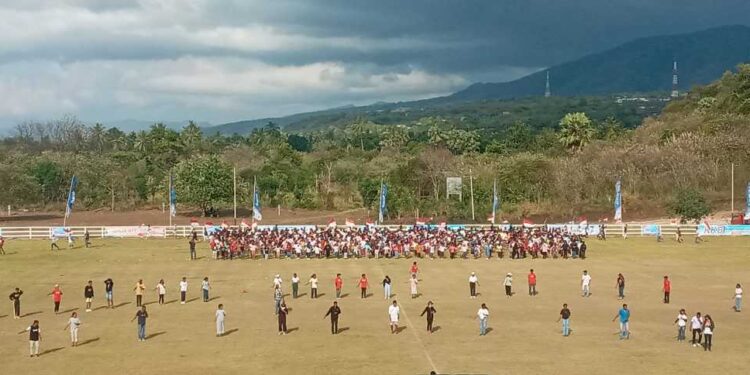 1.000 Pelajar Ramaikan Pembukaan ETMC Lembata