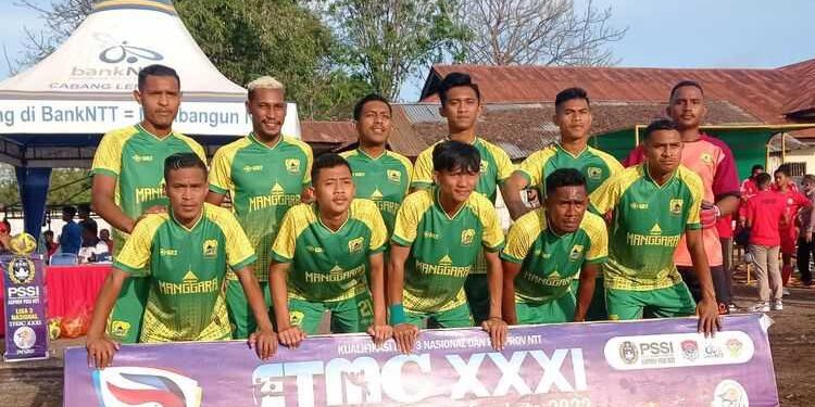 Wabup Manggarai Saksikan Persim Tahan Imbang Tim “Kota Pancasila”
