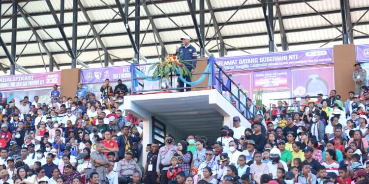 Buka ETMC Lembata, Gubernur VBL : Ini Momentum Berharga Mempererat Persaudaraan