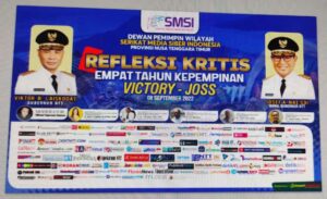 SMSI NTT Gelar Refleksi Kritis 4 Tahun Kepemimpinan Victory-Joss
