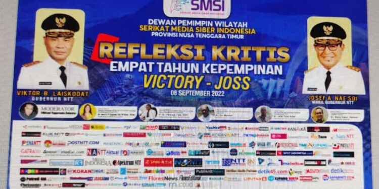 SMSI NTT Gelar Refleksi Kritis 4 Tahun Kepemimpinan Victory-Joss