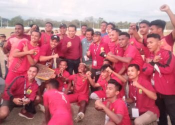Wabup Manggarai Bawa Roh Kemenangan Bagi Persim