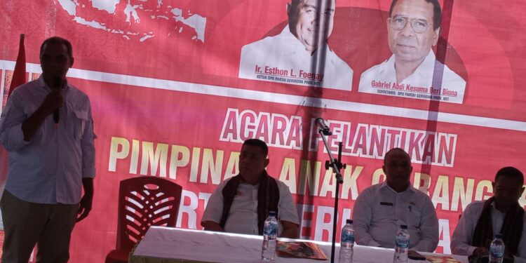 Pernyataan Sikap Gerindra Dukung Vian Burin Cabup Lembata