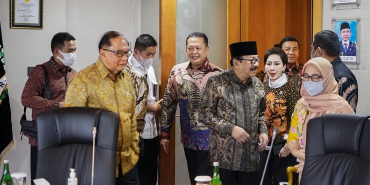 Ketua MPR RI Bamsoet Terima Dewan Pertimbangan Presiden, Bahas Isu Strategis Dalam dan Luar Negeri