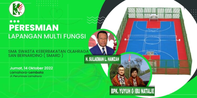 SKO SMARD Lembata Punya Lapangan Multifungsi