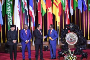 Ketua MPR RI Bamsoet dan Menkopolhukam Mahfud Buka Konferensi Internasional MPR Dunia