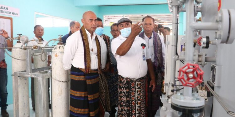 Gubernur Resmikan Oxygen Generator RSUD Prof. Dr. W.Z. Johannes Kupang