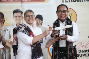 Super Air Jet Resmi Buka Rute Penerbangan Kupang – Surabaya