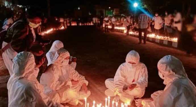 Nakes Larantuka Tuntut Jasa Covid-19 Senilai Rp.5,6 Miliar