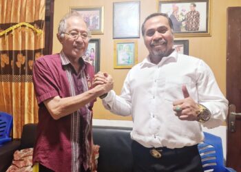 Erles Rareral Silahturahmi Raja Larantuka Don Martinus