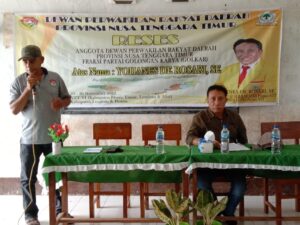 Anggota DPRD NTT Yohanes De Rosari Reses di Benihading