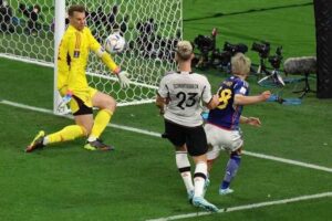 Duta Asia, Jepang “Bom” Jerman 2-1