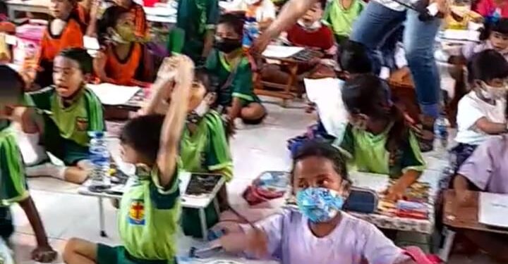 SMPK Andaluri Waingapu Dukung Sukses Gebyar Aman Caturlistung