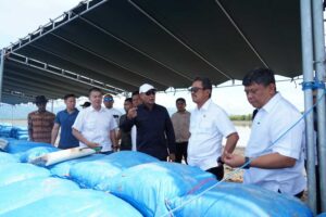 Menteri Kelautan dan Perikanan Tinjau Tambak Garam Nunkurus-Kupang