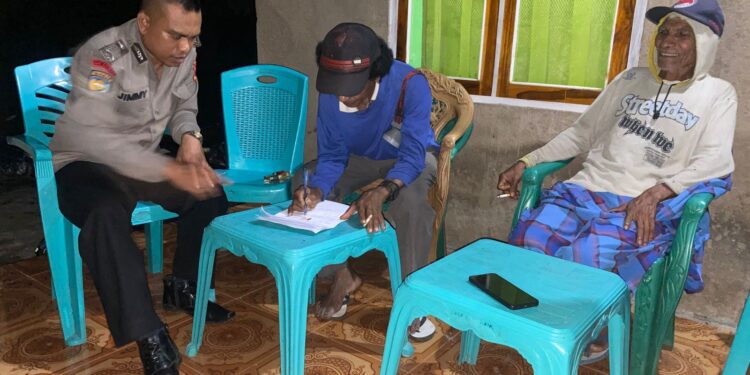 Kades Puor dan Kepala Suku Liman Tolak Otopsi Jenasah YBL Korban Gantung Diri