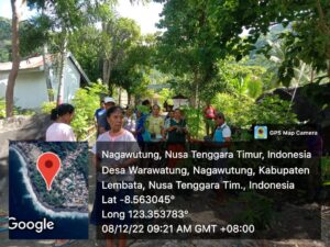 Warga Desa Warawatung Tanam Ratusan Sukun dan Kalengkeng