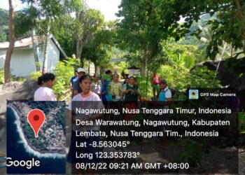 Warga Desa Warawatung Tanam Ratusan Sukun dan Kalengkeng