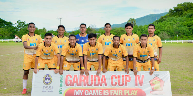 Gol Tunggal Angkasa Juara Garuda Cup Lembata, Lamabelawa Puji Tuhan