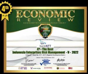 Bank NTT Raih Penghargaan Lagi