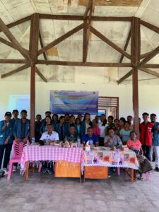 Mahasiswa KKN UNWIRA Terlibat Siapkan Desa Baru di Tapal Batas Tiles