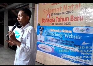 Desa Penikenek Luncurkan Website, Wujudkan Desa Cerdas