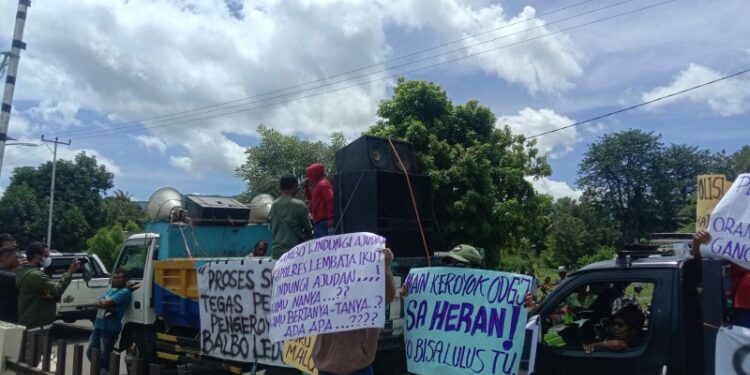 Bekuk Aksi Unjuk Rasa di Polres Lembata