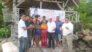 Gabriel Beri Bina Bantu Pukat Untuk Nelayan Tanah Merah Lembata