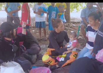 Perangi Stunting, Ketua Bhayangkari Cabang Flotim Punya Enam Anak Asuh